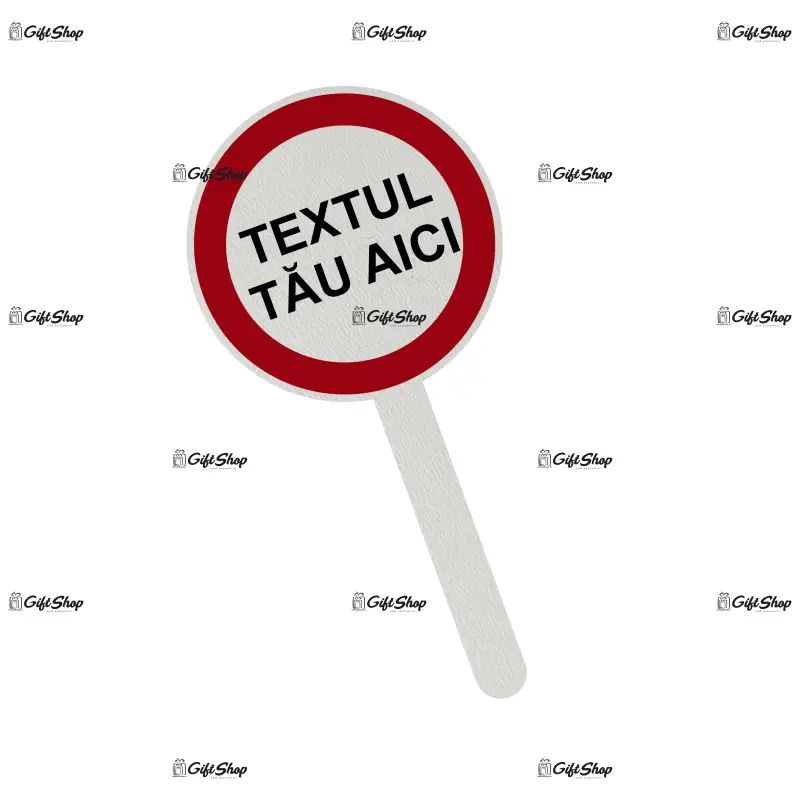 Topper personalizat, din lemn, model 2